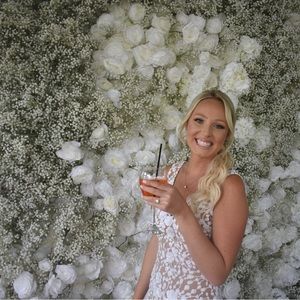 Nadine Merabi Nyla white dress